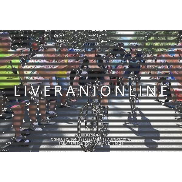 16-07-2022 Tour De France; Tappa 14 Saint-etienne - Mende; 2022, Dsm; Bardet, Romain; Cote De La Croix Neuve; ©SIROTTI/AGENZIA ALDO LIVERANI SAS