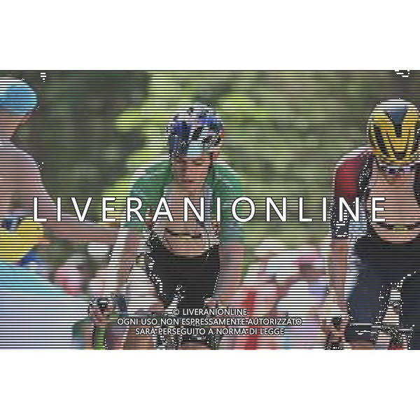 16-07-2022 Tour De France; Tappa 14 Saint-etienne - Mende; 2022, Jumbo - Visma; Van Aert, Wout; Cote De La Croix Neuve; ©SIROTTI/AGENZIA ALDO LIVERANI SAS