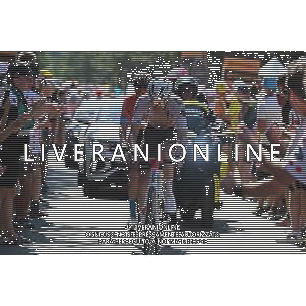 16-07-2022 Tour De France; Tappa 14 Saint-etienne - Mende; 2022, Ag2r - Citroen; Paret Peintre, Aurelien; Cote De La Croix Neuve; ©SIROTTI/AGENZIA ALDO LIVERANI SAS