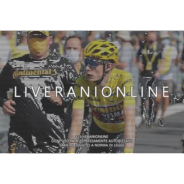 16-07-2022 Tour De France; Tappa 14 Saint-etienne - Mende; 2022, Jumbo - Visma; Vingegaard, Jonas; Mende; ©SIROTTI/AGENZIA ALDO LIVERANI SAS