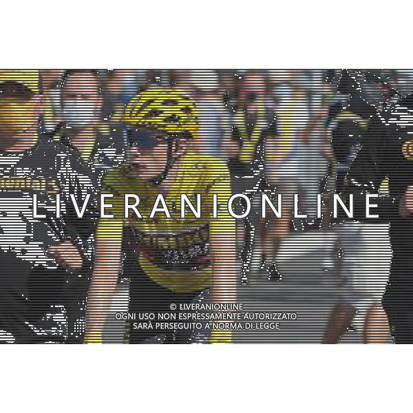 16-07-2022 Tour De France; Tappa 14 Saint-etienne - Mende; 2022, Jumbo - Visma; Vingegaard, Jonas; Mende; ©SIROTTI/AGENZIA ALDO LIVERANI SAS