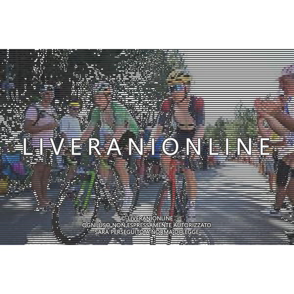 16-07-2022 Tour De France; Tappa 14 Saint-etienne - Mende; 2022, Ineos - Grenadiers; 2022, Jumbo - Visma; Van Baarle, Dylan; Van Aert, Wout; Cote De La Croix Neuve; ©SIROTTI/AGENZIA ALDO LIVERANI SAS