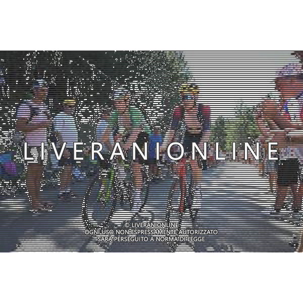 16-07-2022 Tour De France; Tappa 14 Saint-etienne - Mende; 2022, Ineos - Grenadiers; 2022, Jumbo - Visma; Van Baarle, Dylan; Van Aert, Wout; Cote De La Croix Neuve; ©SIROTTI/AGENZIA ALDO LIVERANI SAS