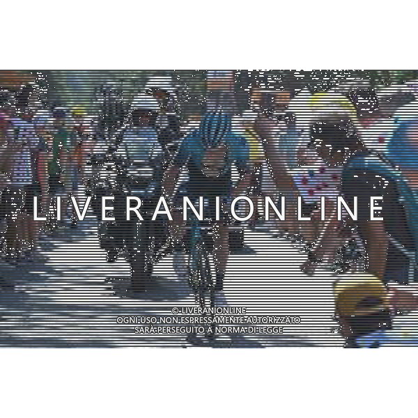 16-07-2022 Tour De France; Tappa 14 Saint-etienne - Mende; 2022, Astana - Qazaqstan; Lutsenko, Alexey; Cote De La Croix Neuve; ©SIROTTI/AGENZIA ALDO LIVERANI SAS