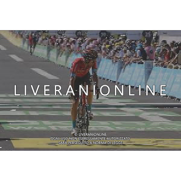 16-07-2022 Tour De France; Tappa 14 Saint-etienne - Mende; 2022, Bahrain - Victorious; Sanchez Leon, Luis Gil; Mende; ©SIROTTI/AGENZIA ALDO LIVERANI SAS