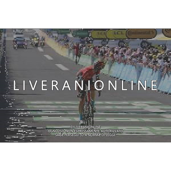 16-07-2022 Tour De France; Tappa 14 Saint-etienne - Mende; 2022, Bahrain - Victorious; Sanchez Leon, Luis Gil; Mende; ©SIROTTI/AGENZIA ALDO LIVERANI SAS