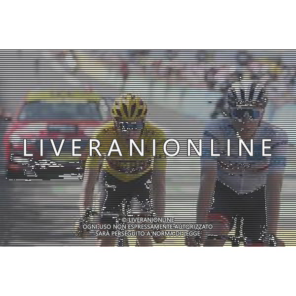 16-07-2022 Tour De France; Tappa 14 Saint-etienne - Mende; 2022, Jumbo - Visma; Vingegaard, Jonas; Mende; ©SIROTTI/AGENZIA ALDO LIVERANI SAS