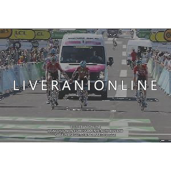 16-07-2022 Tour De France; Tappa 14 Saint-etienne - Mende; 2022, Lotto - Soudal; Ewan, Caleb; Frison, Frederik; Wellens, Tim; Mende; ©SIROTTI/AGENZIA ALDO LIVERANI SAS