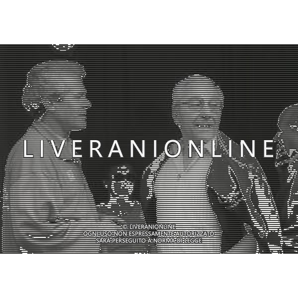 RETROSPETTIVA DOMENICO LUZZARA PRESIDENTE CREMONESE CALCIO NELLA FOTO DOMENICO LUZZARA PRESIDENTE CREMONESE NELL\'ANNO 1989-1990 CON L\'ALLENATORE GUSTAVO GIAGNONI AG ALDO LIVERANI SAS 