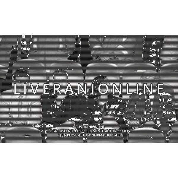 RETROSPETTIVA DOMENICO LUZZARA PRESIDENTE CREMONESE CALCIO NELLA FOTO DOMENICO LUZZARA PRESIDENTE CREMONESE NELL\'ANNO 1993-1994 FILIPPO MANTOVANI- ENRICO MANTOVANI E LUDOVICA MANTOVANI AG ALDO LIVERANI SAS  