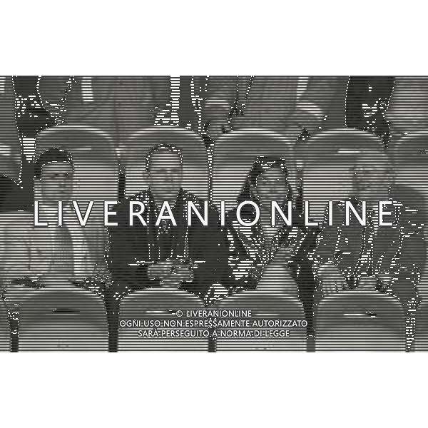 RETROSPETTIVA DOMENICO LUZZARA PRESIDENTE CREMONESE CALCIO NELLA FOTO DOMENICO LUZZARA PRESIDENTE CREMONESE NELL\'ANNO 1993-1994 FILIPPO MANTOVANI- ENRICO MANTOVANI E LUDOVICA MANTOVANI AG ALDO LIVERANI SAS  