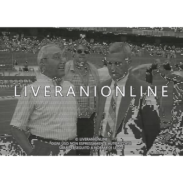 RETROSPETTIVA DOMENICO LUZZARA PRESIDENTE CREMONESE CALCIO NELLA FOTO DOMENICO LUZZARA PRESIDENTE CREMONESE NELL\'ANNO 1993-1994 CON LUIGI SIMONI AG ALDO LIVERANI SAS 