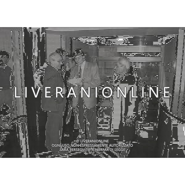 RETROSPETTIVA DOMENICO LUZZARA PRESIDENTE CREMONESE CALCIO NELLA FOTO DOMENICO LUZZARA PRESIDENTE CREMONESE NELL\'ANNO 1993-1994 CON IL PRESIDENTE DEL PESCARA CALCIO PIETRO SCIBILIA AG ALDO LIVERANI SAS 
