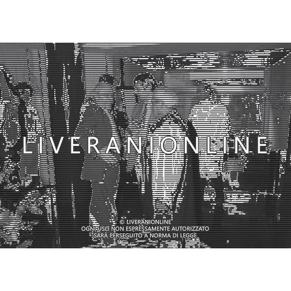 RETROSPETTIVA DOMENICO LUZZARA PRESIDENTE CREMONESE CALCIO NELLA FOTO DOMENICO LUZZARA PRESIDENTE CREMONESE NELL\'ANNO 1993-1994 CON IL PRESIDENTE DEL PESCARA CALCIO PIETRO SCIBILIA AG ALDO LIVERANI SAS 