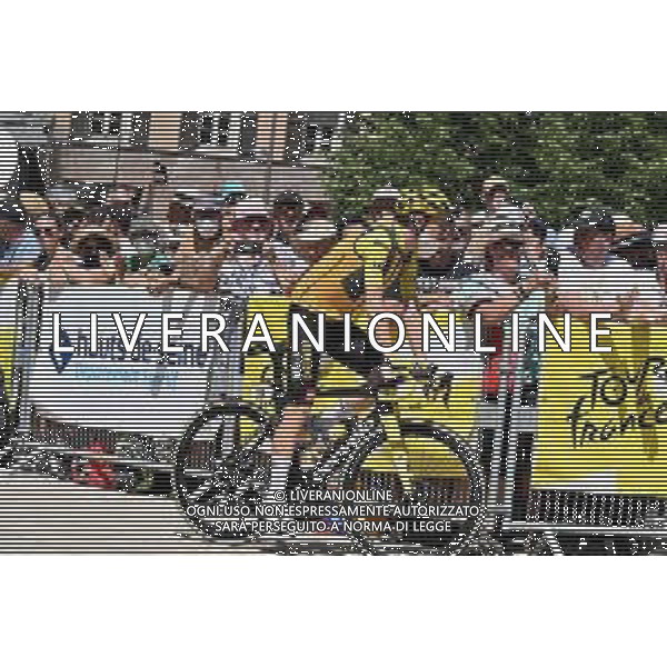 17-07-2022 Tour De France; Tappa 15 Rodez - Carcassonne; 2022, Jumbo - Visma; Vingegaard, Jonas; Rodez; ©SIROTTI/AGENZIA ALDO LIVERANI SAS
