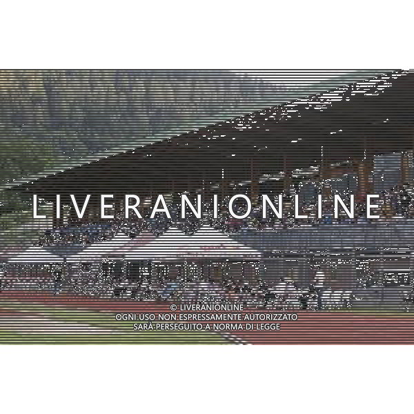 Ritiro Napoli Calcio, Dimaro 2022 Napoli, Perugia Nella foto: stadio di Carciato pieno di Tifosi Napoli Foto Mosca, Ag.Liverani