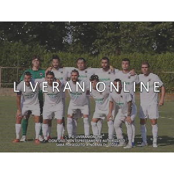 CREMONESE - FIORENZUOLA AMICHEVOLE PRECAMPIONATO 17.07.2022 NELLA FOTO LA FORMAZIONE DELLA SQUADRA DEL FIORENZUOLA ©SANTANDREA/AGENZIA ALDO LIVERANI SAS