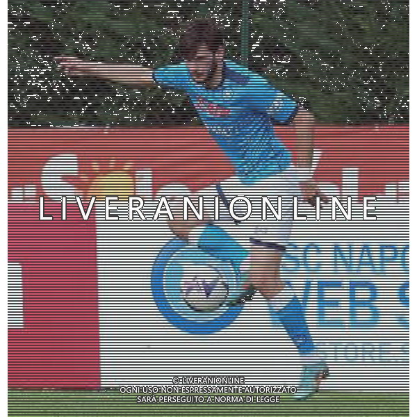 NAPOLI - PERUGIA AMICHEVOLE PRECAMPIONATO DIMARO 17.07.2022 NELLA FOTO Khvicha Kvaratskhelia ©MOSCA/AGENZIA ALDO LIVERANI SAS