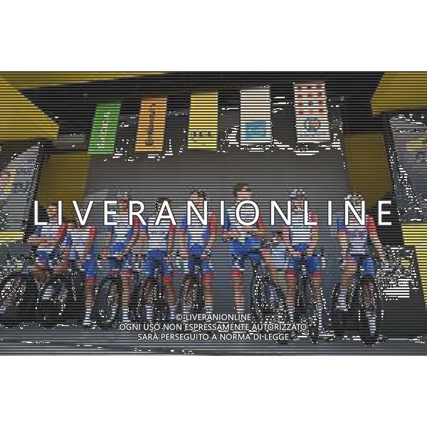 19-07-2022 Tour De France; Tappa 16 Carcassonne - Foix; 2022, Groupama - Fdj; Carcassonne; ©SIROTTI/AGENZIA ALDO LIVERANI SAS