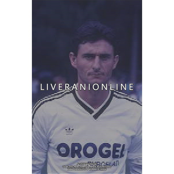 RETROSPETTIVA AGOSTINI MASSIMO CALCIATORE NELLA FOTO MASSIMO AGOSTINI CON LA MAGLIA DEL CESENA CALCIO AG ALDO LIVERANI SAS