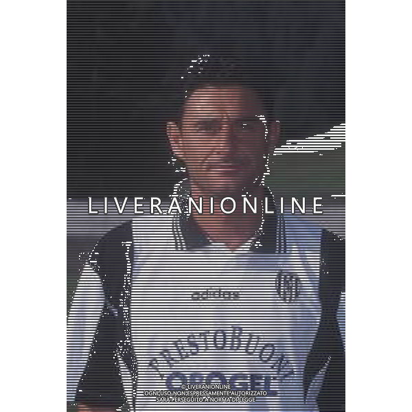 RETROSPETTIVA AGOSTINI MASSIMO CALCIATORE NELLA FOTO MASSIMO AGOSTINI CON LA MAGLIA DEL CESENA CALCIO AG ALDO LIVERANI SAS