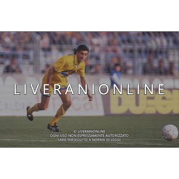 RETROSPETTIVA AGOSTINI MASSIMO CALCIATORE NELLA FOTO MASSIMO AGOSTINI AG ALDO LIVERANI SAS