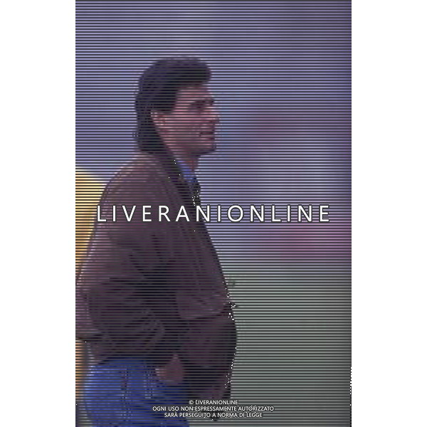 RETROSPETTIVA AGOSTINI MASSIMO CALCIATORE NELLA FOTO MASSIMO AGOSTINI AG ALDO LIVERANI SAS