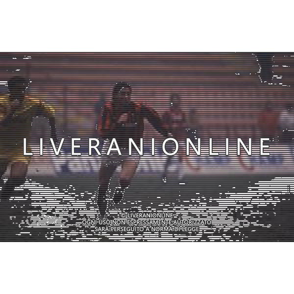 RETROSPETTIVA AGOSTINI MASSIMO CALCIATORE NELLA FOTO MASSIMO AGOSTINI CON LA MAGLIA DEL MILAN CALCIO AG ALDO LIVERANI SAS