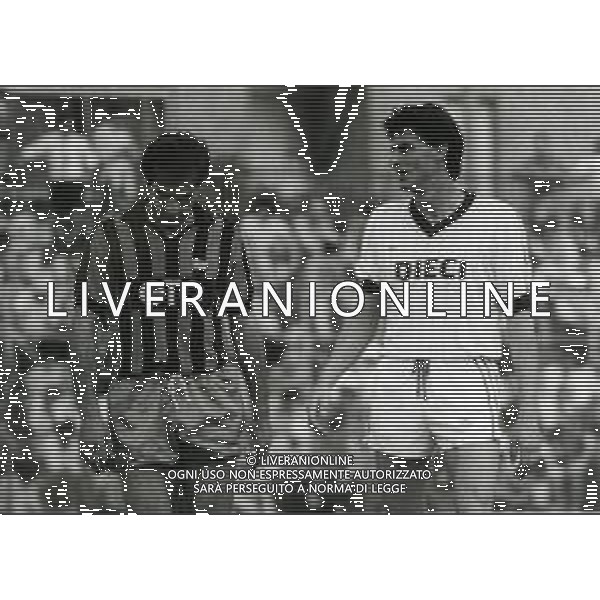 RETROSPETTIVA AGOSTINI MASSIMO CALCIATORE NELLA FOTO MASSIMO AGOSTINI CON LA MAGLIA DEL CESENA CALCIO AG ALDO LIVERANI SAS