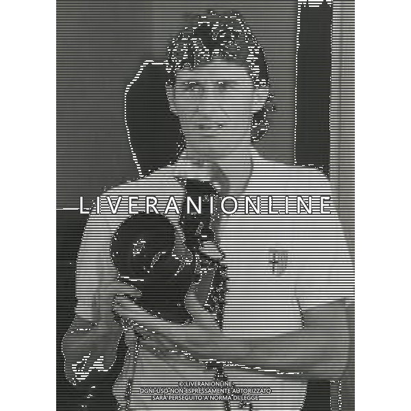 RETROSPETTIVA AGOSTINI MASSIMO CALCIATORE NELLA FOTO MASSIMO AGOSTINI AG ALDO LIVERANI SAS
