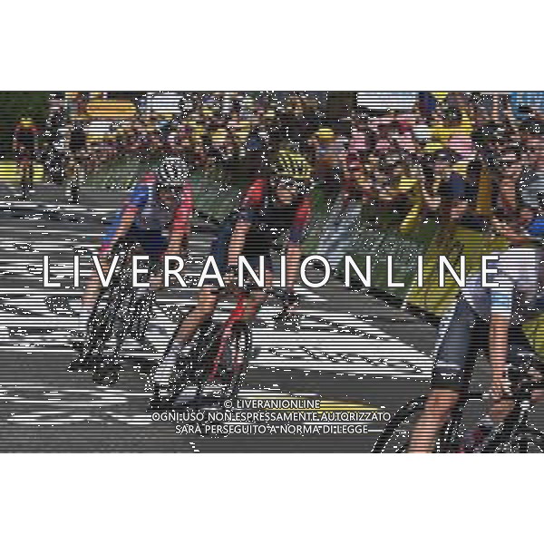 19-07-2022 Tour De France; Tappa 16 Carcassonne - Foix; 2022, Ineos - Grenadiers; Geraint, Thomas; Foix; ©SIROTTI/AGENZIA ALDO LIVERANI SAS