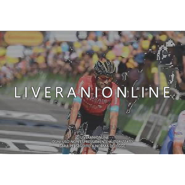 19-07-2022 Tour De France; Tappa 16 Carcassonne - Foix; 2022, Bahrain - Victorious; Caruso, Damiano; Foix; ©SIROTTI/AGENZIA ALDO LIVERANI SAS