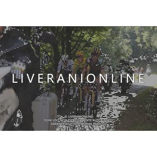 19-07-2022 Tour De France; Tappa 16 Carcassonne - Foix; 2022, Jumbo - Visma; Kuss, Sepp; Vingegaard, Jonas; Mur De Peguere; ©SIROTTI/AGENZIA ALDO LIVERANI SAS
