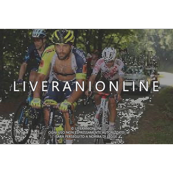 19-07-2022 Tour De France; Tappa 16 Carcassonne - Foix; 2022, Intermarche - Wanty Gobert; Pasqualon, Andrea; Mur De Peguere; ©SIROTTI/AGENZIA ALDO LIVERANI SAS