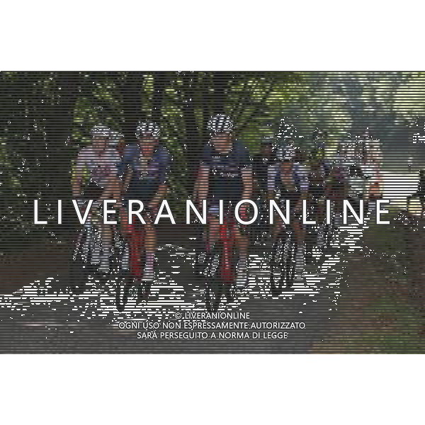 19-07-2022 Tour De France; Tappa 16 Carcassonne - Foix; 2022, Trek - Segafredo; Skujins, Toms; Simmons, Quinn; Mur De Peguere; ©SIROTTI/AGENZIA ALDO LIVERANI SAS