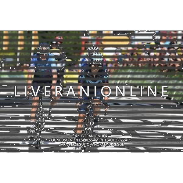 19-07-2022 Tour De France; Tappa 16 Carcassonne - Foix; 2022, Movistar; Mas, Enric; Foix; ©SIROTTI/AGENZIA ALDO LIVERANI SAS