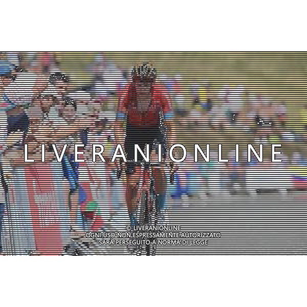 20-07-2022 Tour De France; Tappa 17 Saint Gaudens - Peyragudes; 2022, Bahrain - Victorious; Teuns, Dylan; Peyragudes; ©SIROTTI/AGENZIA ALDO LIVERANI SAS