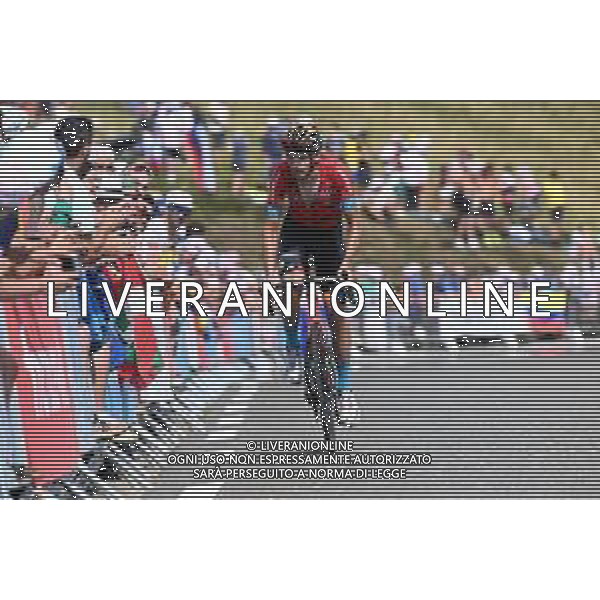 20-07-2022 Tour De France; Tappa 17 Saint Gaudens - Peyragudes; 2022, Bahrain - Victorious; Teuns, Dylan; Peyragudes; ©SIROTTI/AGENZIA ALDO LIVERANI SAS
