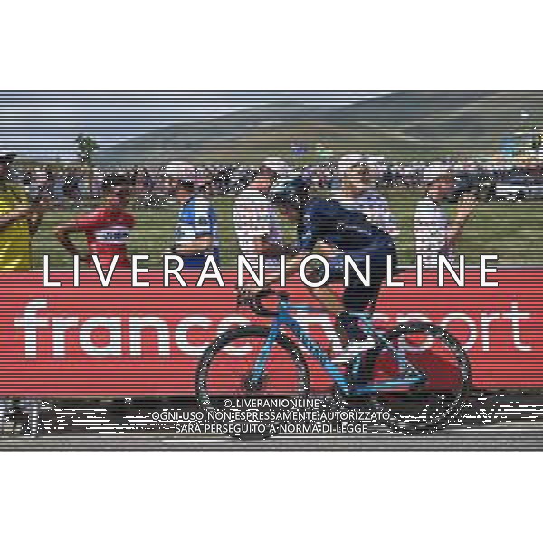 20-07-2022 Tour De France; Tappa 17 Saint Gaudens - Peyragudes; 2022, Movistar; Mas, Enric; Peyragudes; ©SIROTTI/AGENZIA ALDO LIVERANI SAS