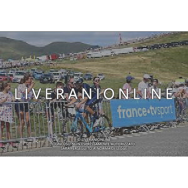 20-07-2022 Tour De France; Tappa 17 Saint Gaudens - Peyragudes; 2022, Movistar; Mas, Enric; Peyragudes; ©SIROTTI/AGENZIA ALDO LIVERANI SAS