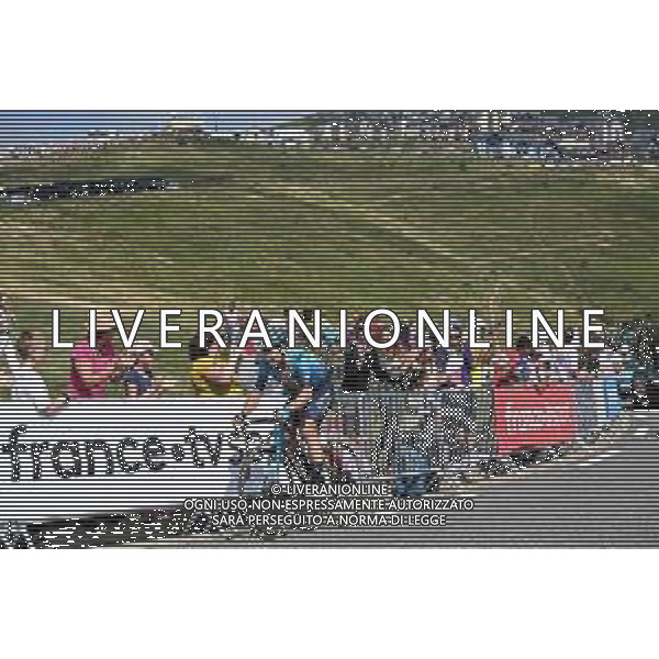 20-07-2022 Tour De France; Tappa 17 Saint Gaudens - Peyragudes; 2022, Astana - Qazaqstan; Lutsenko, Alexey; Peyragudes; ©SIROTTI/AGENZIA ALDO LIVERANI SAS