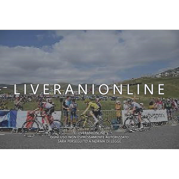 20-07-2022 Tour De France; Tappa 17 Saint Gaudens - Peyragudes; 2022, Uae Emirates; 2022, Jumbo - Visma; Mcnulty, Brandon; Pogacar, Tadej; Vingegaard, Jonas; Peyragudes; ©SIROTTI/AGENZIA ALDO LIVERANI SAS