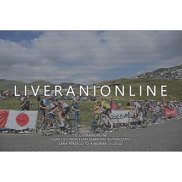 20-07-2022 Tour De France; Tappa 17 Saint Gaudens - Peyragudes; 2022, Uae Emirates; 2022, Jumbo - Visma; Mcnulty, Brandon; Pogacar, Tadej; Vingegaard, Jonas; Peyragudes; ©SIROTTI/AGENZIA ALDO LIVERANI SAS