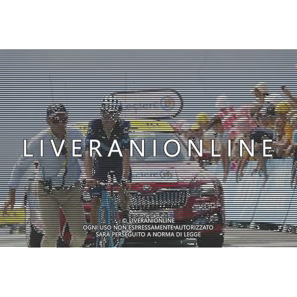 20-07-2022 Tour De France; Tappa 17 Saint Gaudens - Peyragudes; 2022, Movistar; Mas, Enric; Peyragudes; ©SIROTTI/AGENZIA ALDO LIVERANI SAS
