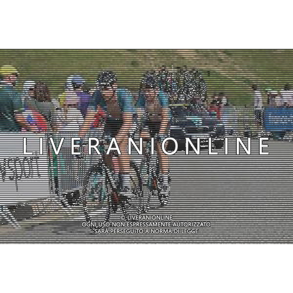 20-07-2022 Tour De France; Tappa 17 Saint Gaudens - Peyragudes; 2022, Beb Hotels - Pb Ktm; Lemoine, Cyril; Lecroq, Jeremy; Peyragudes; ©SIROTTI/AGENZIA ALDO LIVERANI SAS