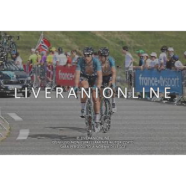 20-07-2022 Tour De France; Tappa 17 Saint Gaudens - Peyragudes; 2022, Beb Hotels - Pb Ktm; Lemoine, Cyril; Lecroq, Jeremy; Peyragudes; ©SIROTTI/AGENZIA ALDO LIVERANI SAS