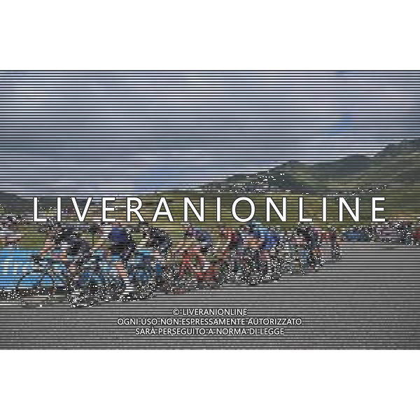 20-07-2022 Tour De France; Tappa 17 Saint Gaudens - Peyragudes; 2022, Dsm; 2022, Quick Step - Alpha Vinyl; Degenkolb, John; Lampaert, Yves; Peyragudes; ©SIROTTI/AGENZIA ALDO LIVERANI SAS