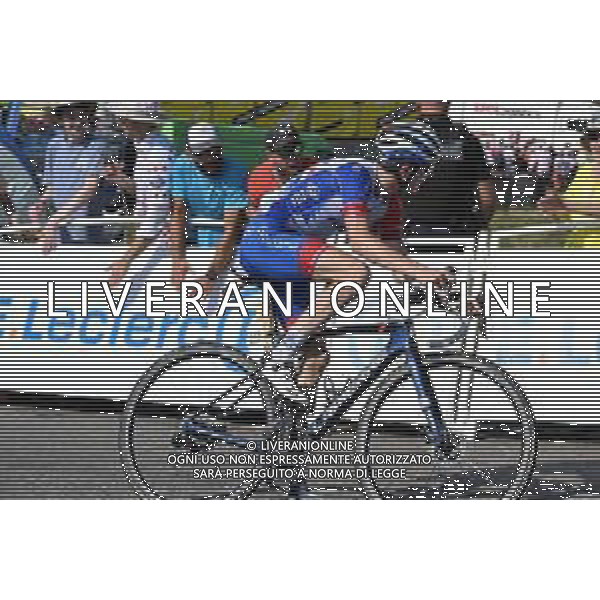21-07-2022 Tour De France; Tappa 18 Lourdes - Hautacam; 2022, Groupama - Fdj; Gaudu, David; Hautacam; ©SIROTTI/AGENZIA ALDO LIVERANI SAS