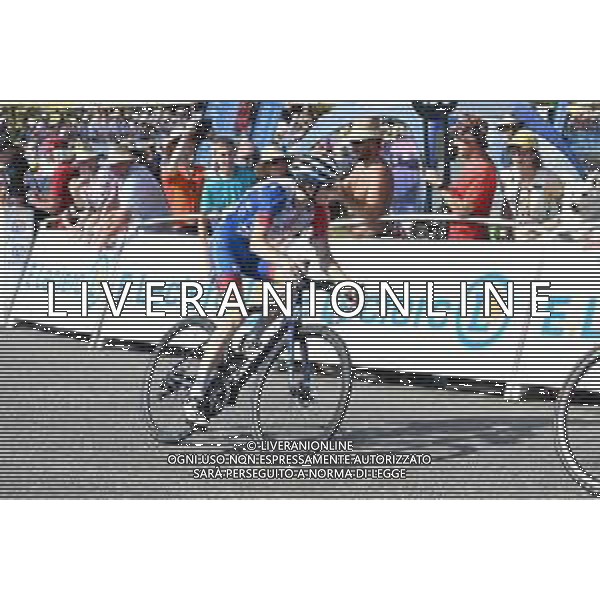 21-07-2022 Tour De France; Tappa 18 Lourdes - Hautacam; 2022, Groupama - Fdj; Gaudu, David; Hautacam; ©SIROTTI/AGENZIA ALDO LIVERANI SAS