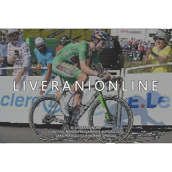 21-07-2022 Tour De France; Tappa 18 Lourdes - Hautacam; 2022, Jumbo - Visma; Van Aert, Wout; Hautacam; ©SIROTTI/AGENZIA ALDO LIVERANI SAS